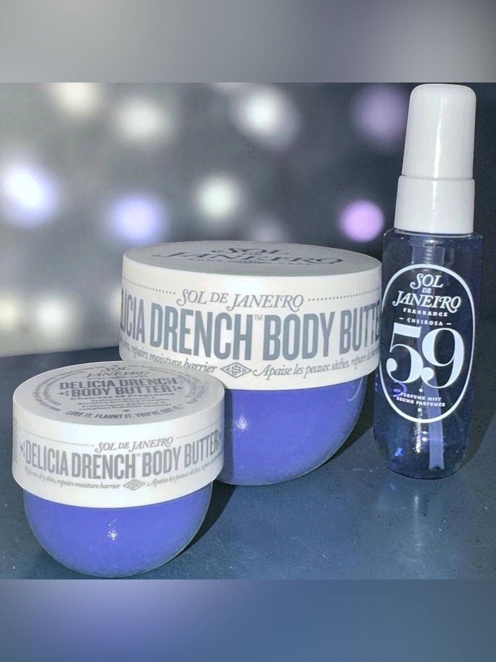 Sol de Janeiro Delícia Drench Cheirosa 59 Body Butter(150ml/25ml) & 30ml 59 mist